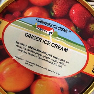 Ginger Ice Cream Lid